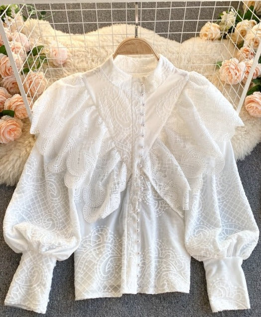 AMELIA LACE BLOUSE