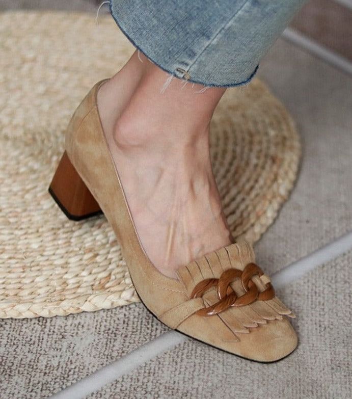 ROELLA SUEDE PUMPS