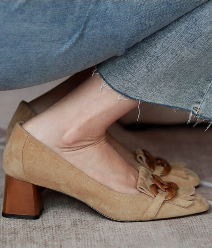 ROELLA SUEDE PUMPS