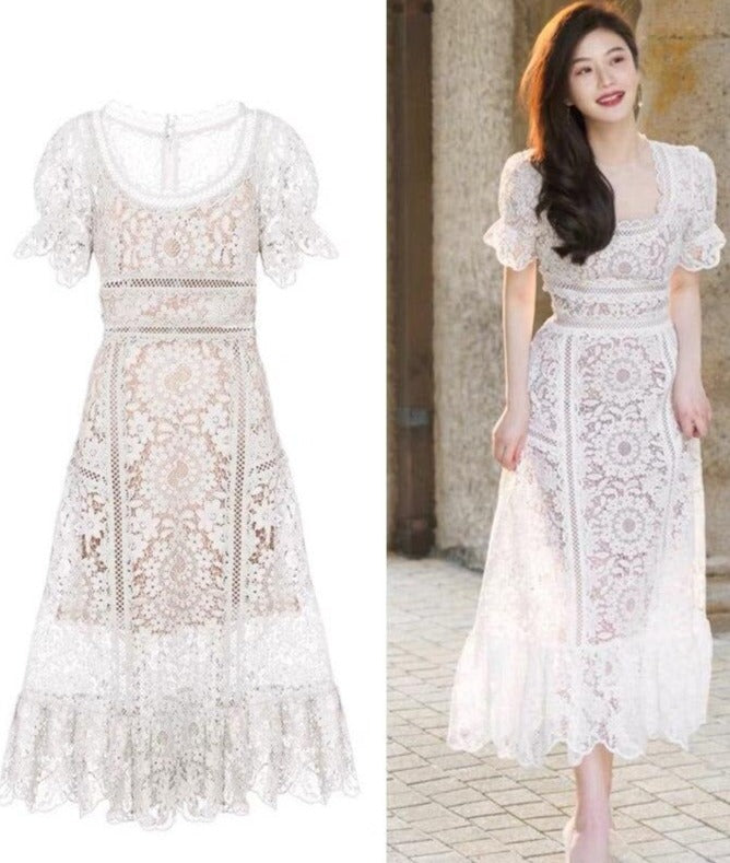 LILEYA LACE DRESS