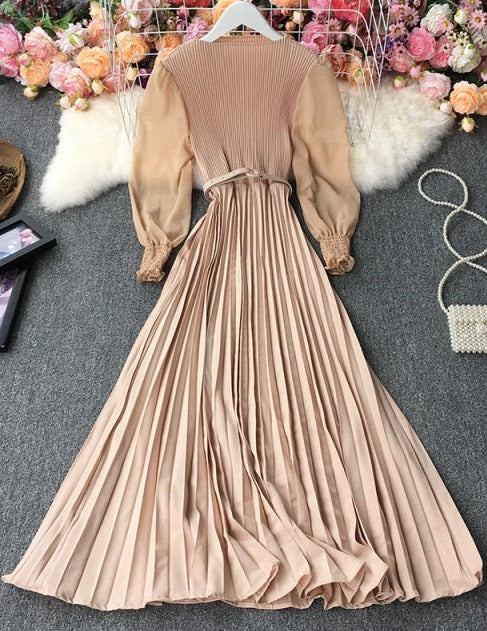 ANABEL PLEATED DRESS