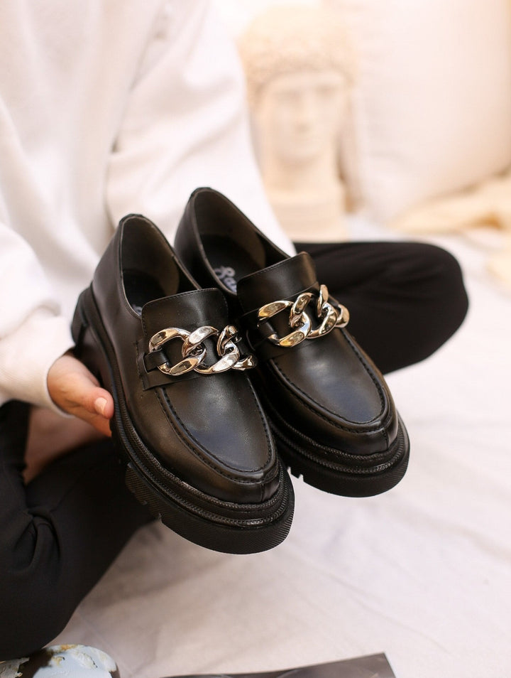 NELLY LEATHER LOAFERS