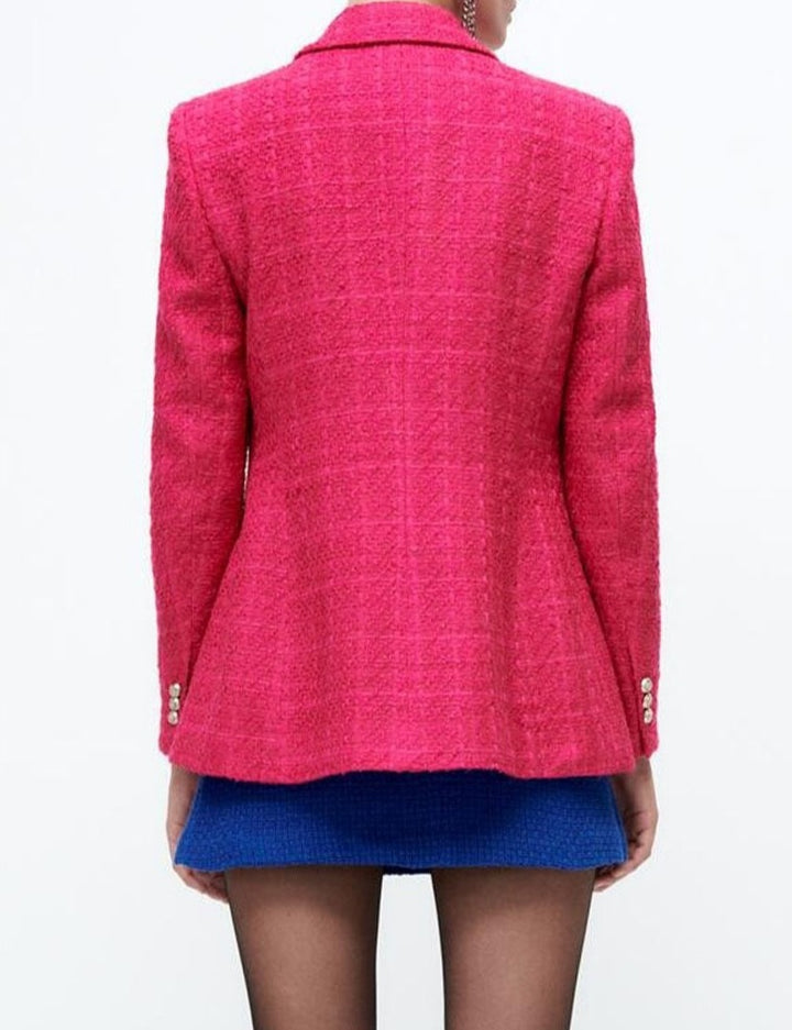 NOELLA COLOR TWEED BLAZER