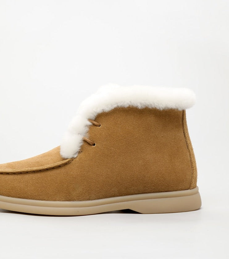 LUCIA NATURAL FUR BOOTS