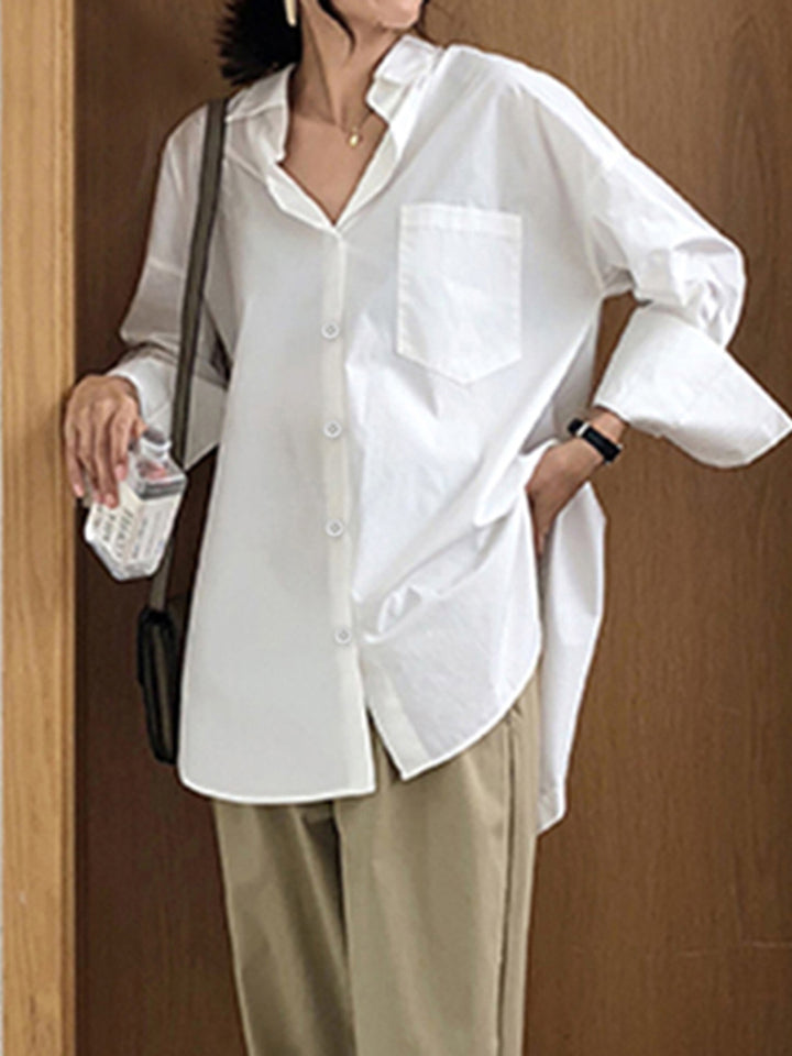 CHERYL ASYMMETRICAL SHIRT