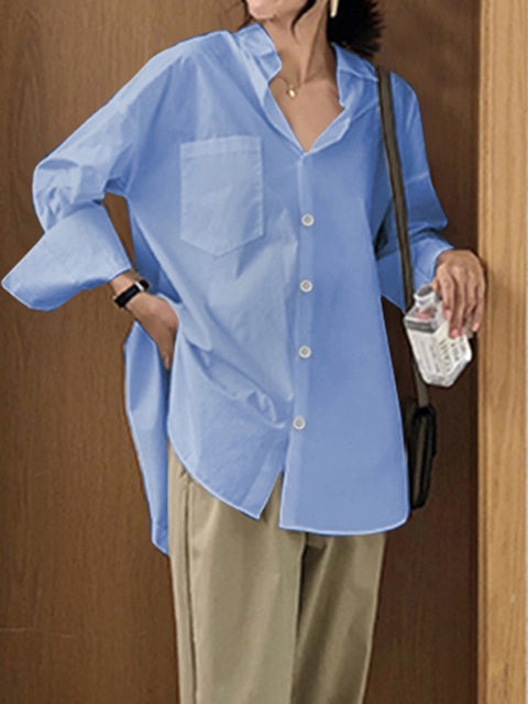 CHERYL ASYMMETRICAL SHIRT